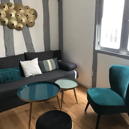 Charmant T1 Bis Coeur De Ville Апартаменты Руан
