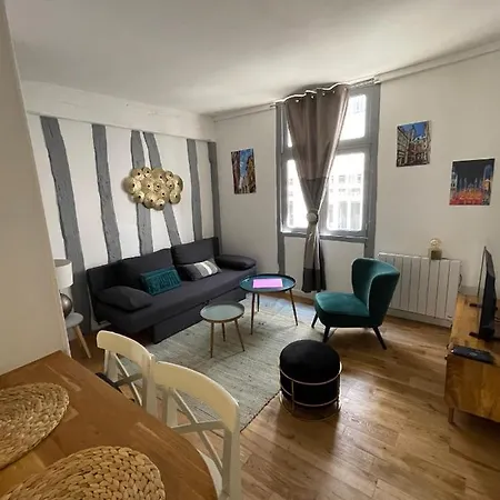 Charmant T1 Bis Coeur De Ville Апартаменты Руан